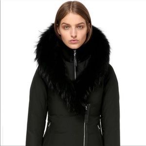 Mackage Priya Winter Down Coat with Black Fur